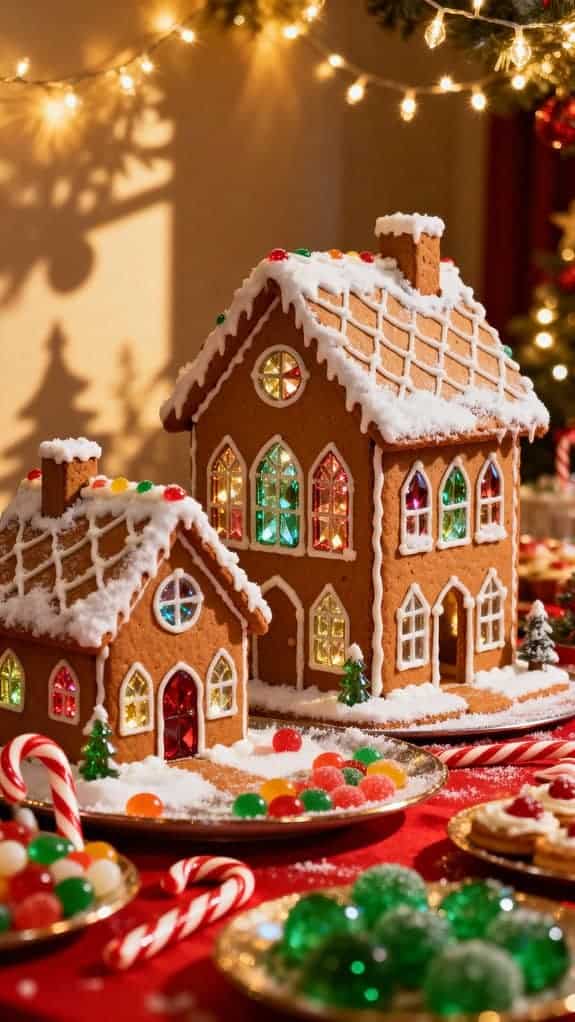gingerbread mansions holiday elegance
