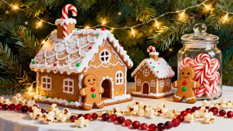 gingerbread themed holiday decorations ideas