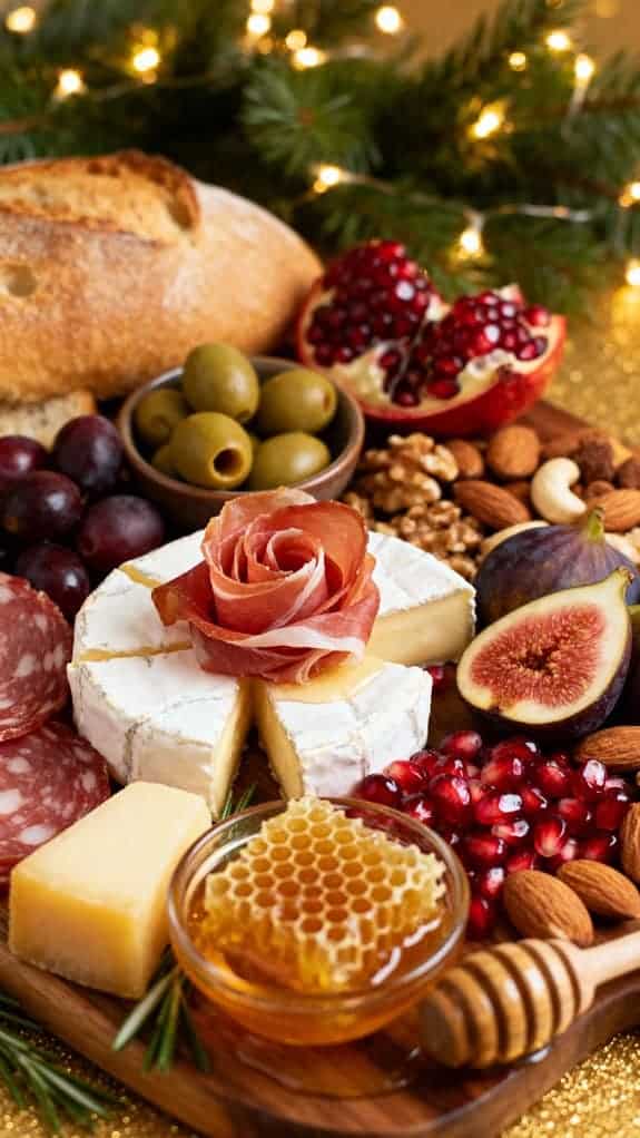 global festive charcuterie board