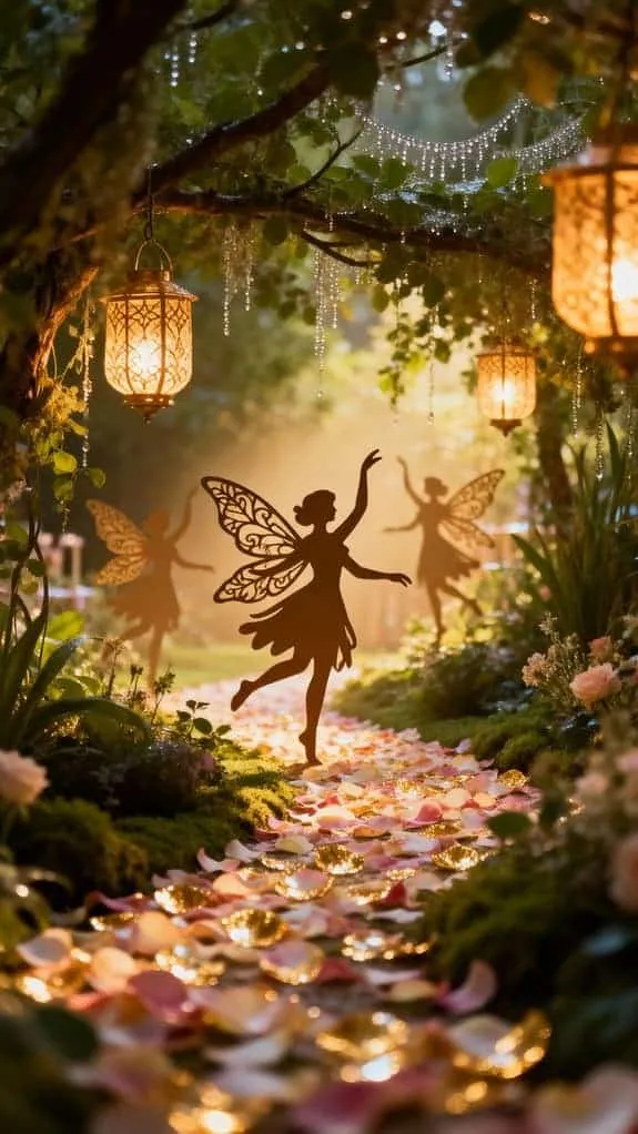 magical evening garden transformation