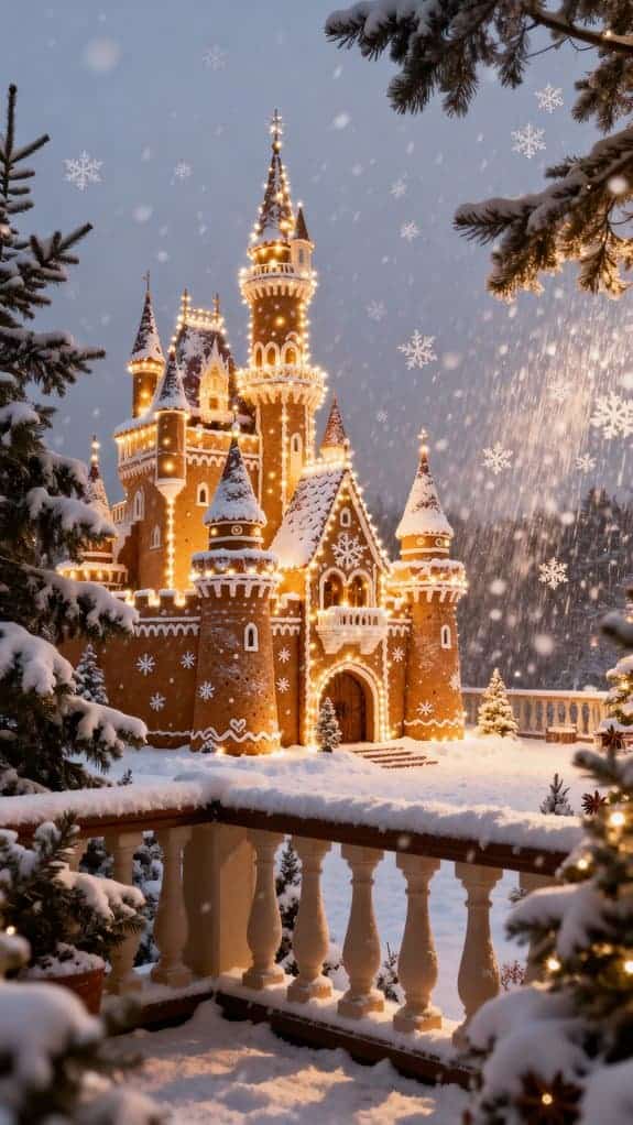 magical winter terrace gathering