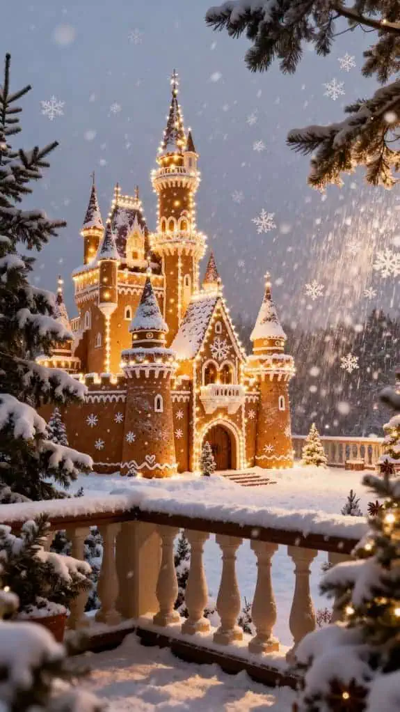 magical winter terrace gathering
