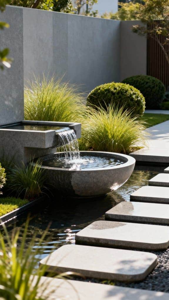 modern elegance in gardens