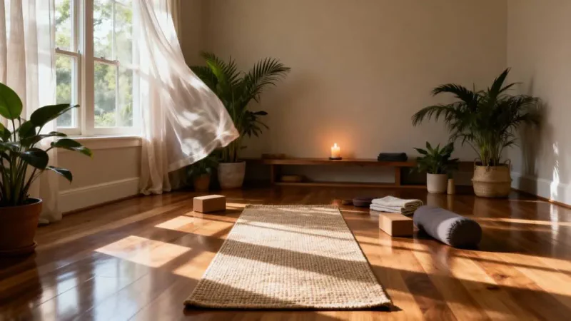 peaceful yoga sanctuary ideas