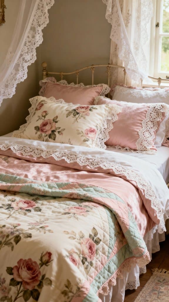 romantic floral lace retreat
