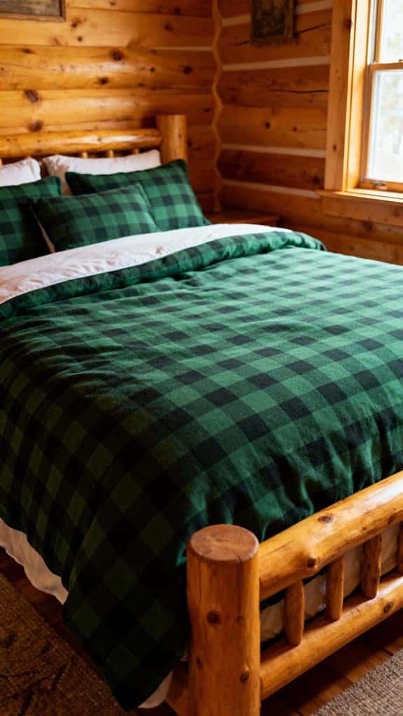 rustic cabin forest retreat