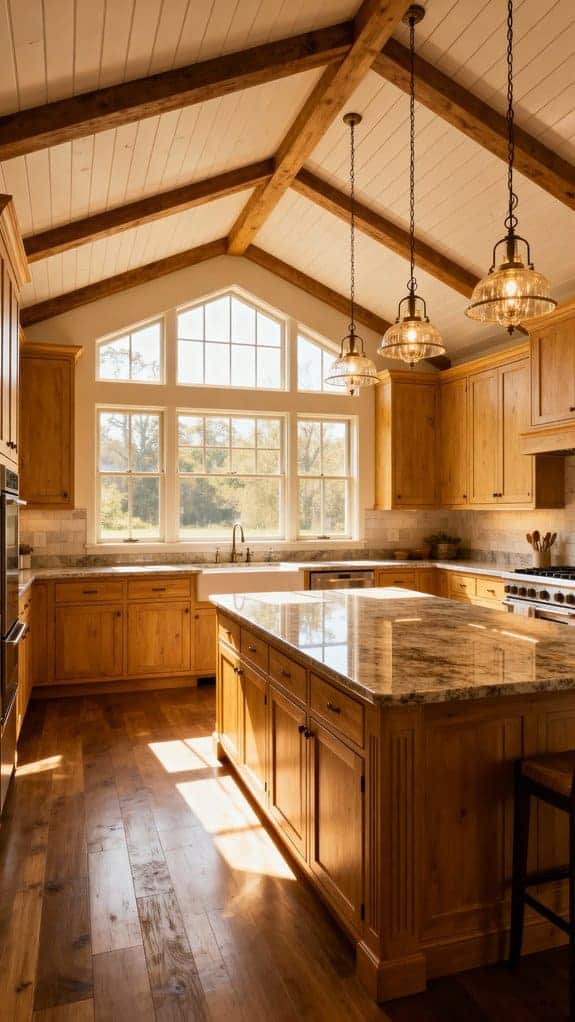 rustic elegance with lighting