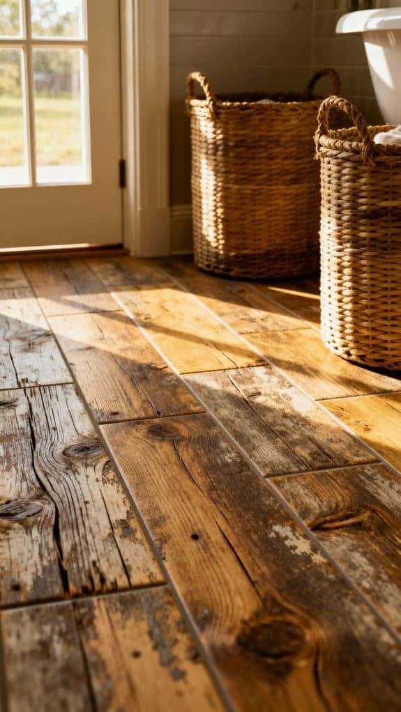 rustic farmhouse bathroom decor