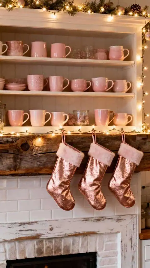 rustic festive kitchen charm
