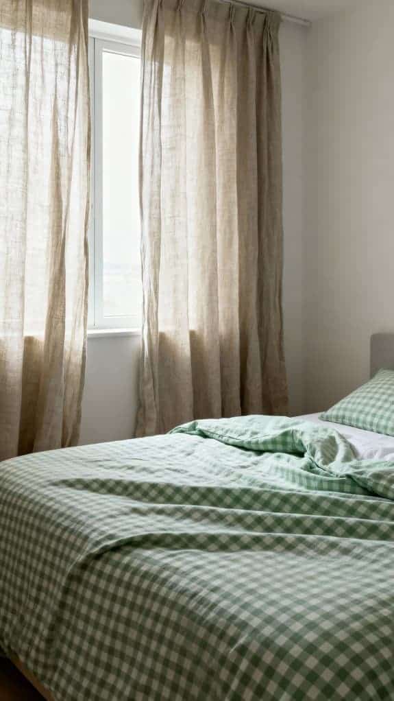 sage green minimalist retreat
