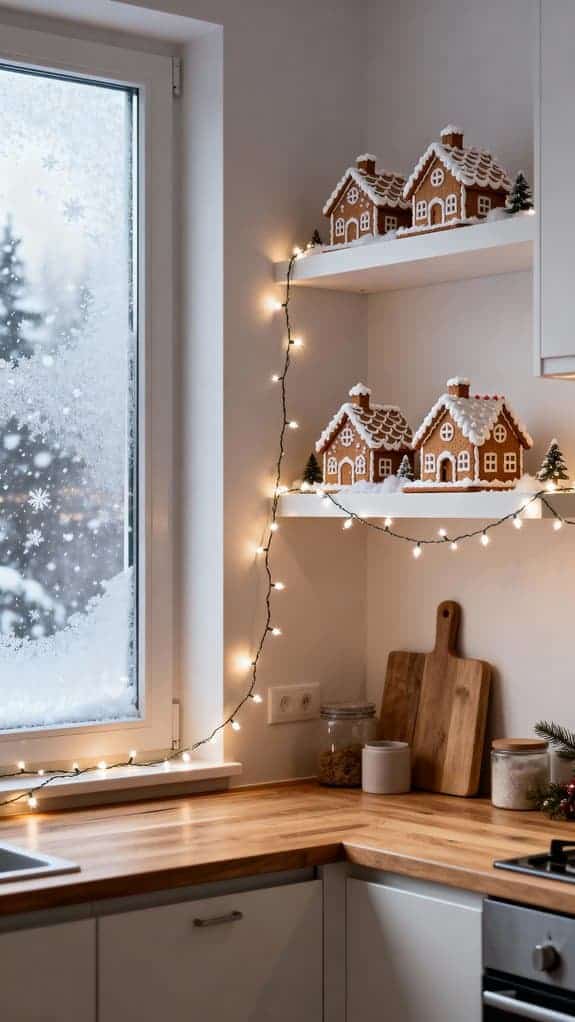 scandinavian holiday kitchen decor
