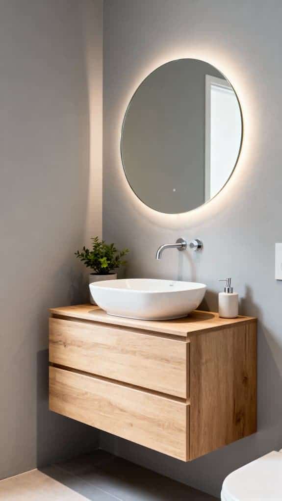 scandinavian minimalist bathroom design