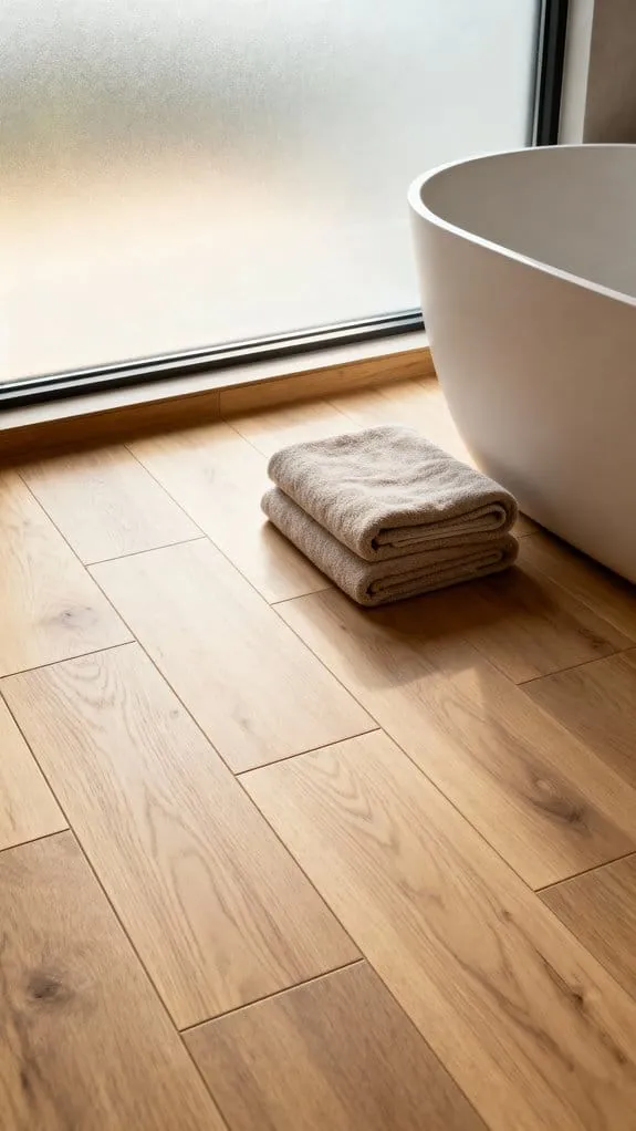 serene scandinavian bathroom retreat
