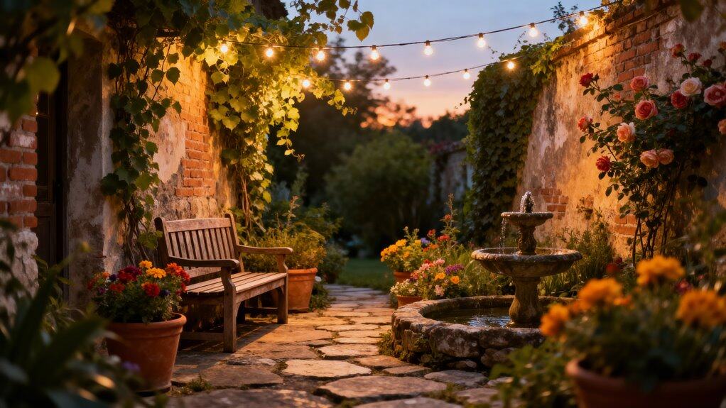 transformative small courtyard gardens