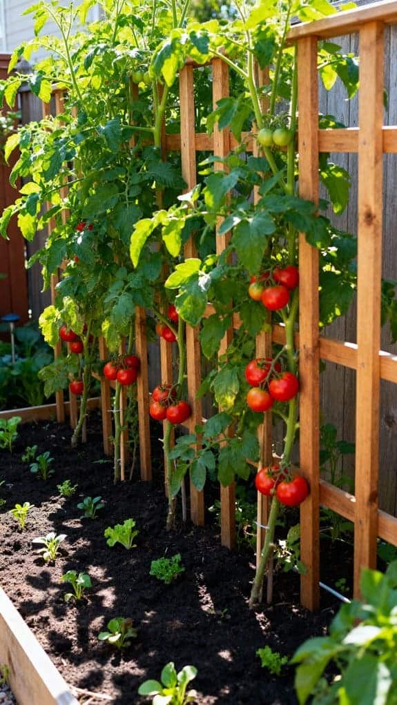 vertical gardening for tomatoes