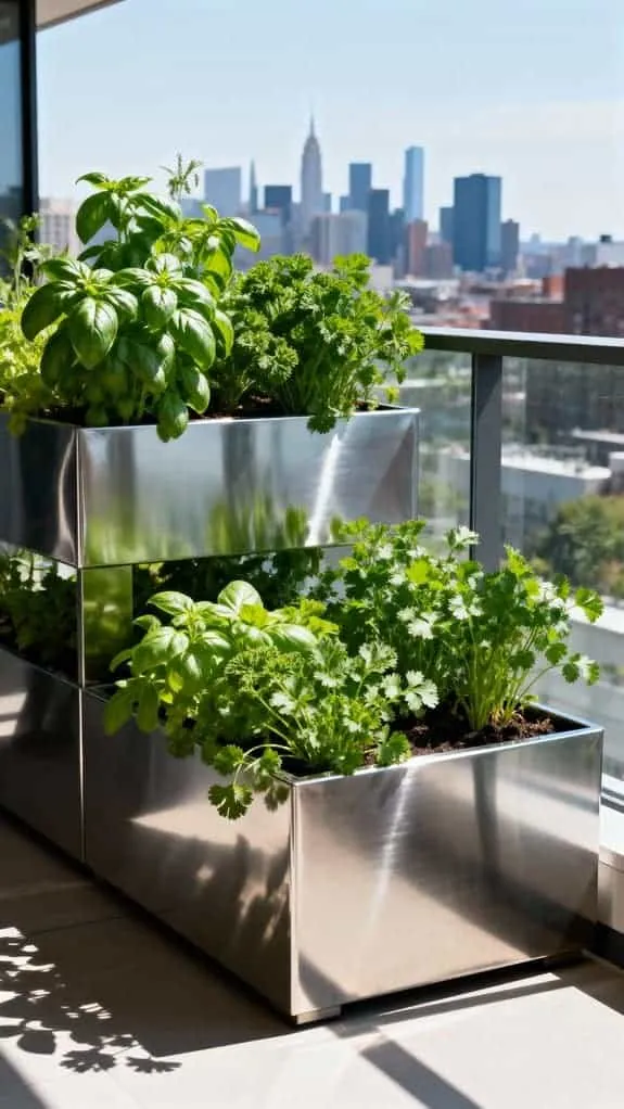 vertical herb garden oasis