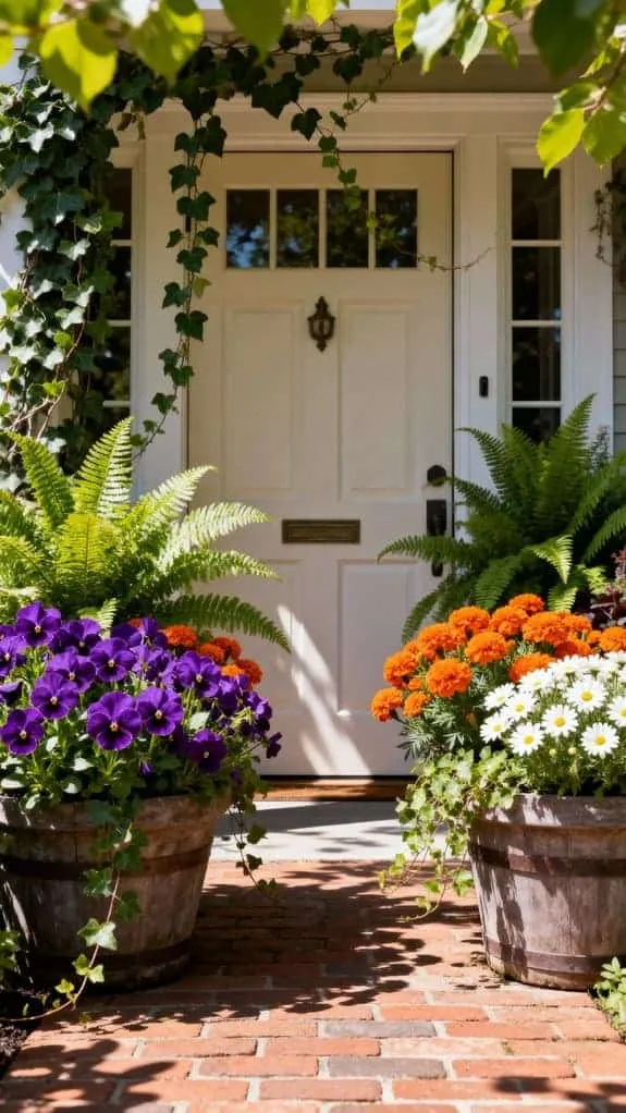 vibrant seasonal container gardens