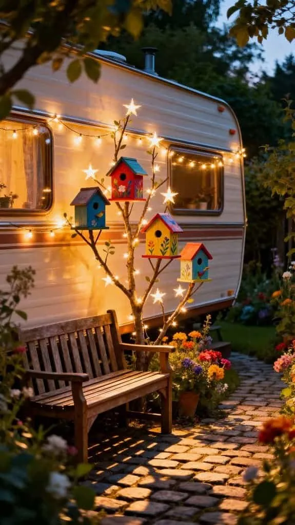 whimsical fairy garden corner
