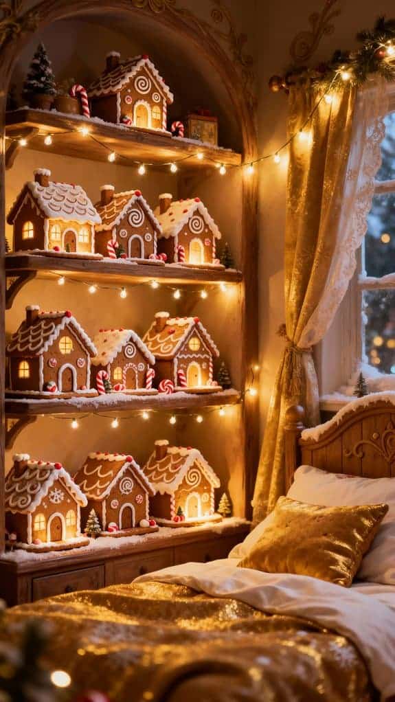 whimsical gingerbread cottage decor