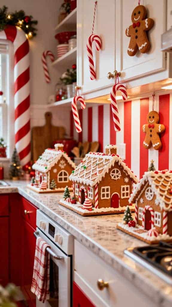 whimsical holiday kitchen decor