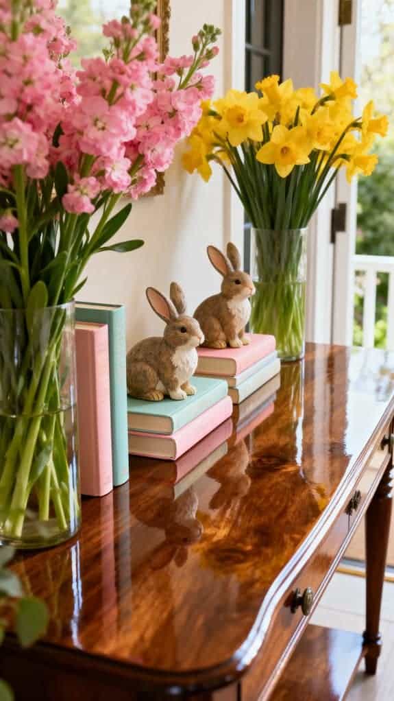 bright cheerful entryway d cor