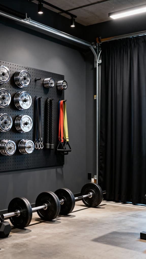 calm modern gym atmosphere