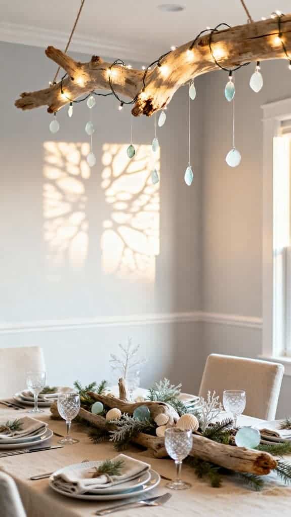 coastal themed dining decor