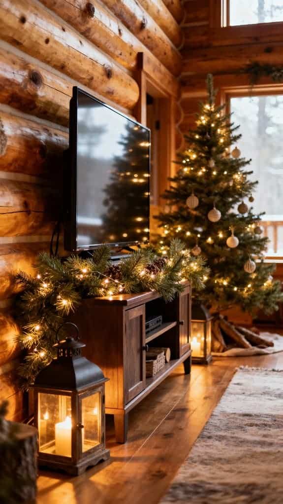 cozy cabin christmas decor