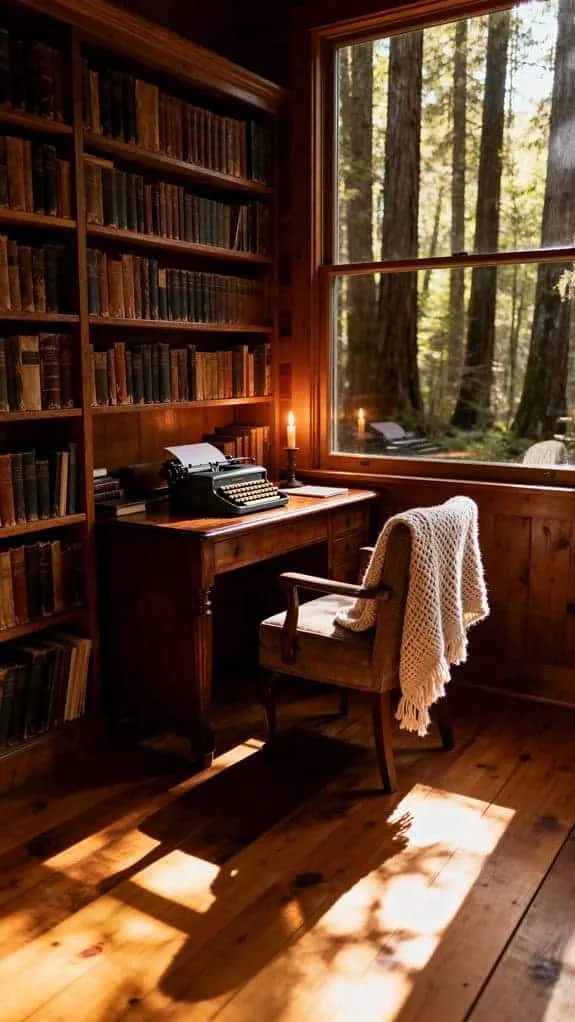 cozy chair for writers