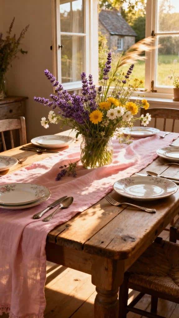 cozy cottage dining ambiance