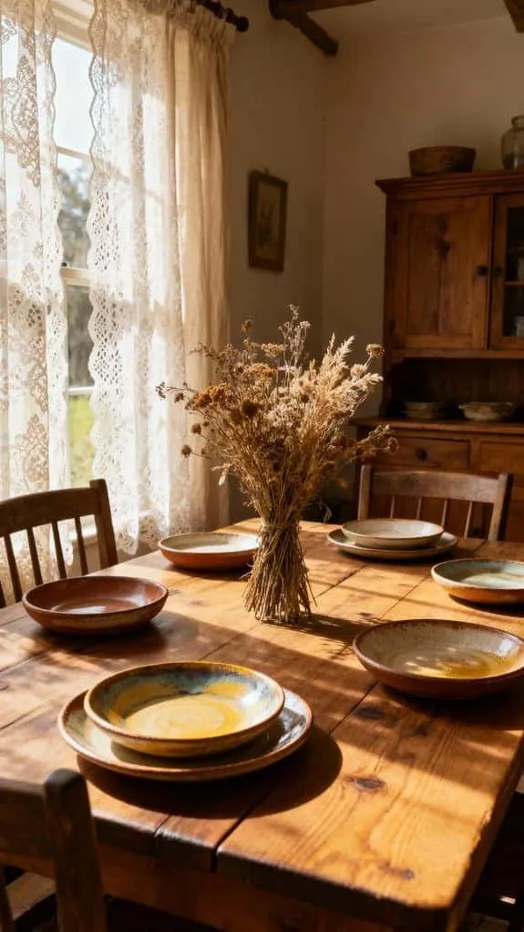 cozy cottage dining room