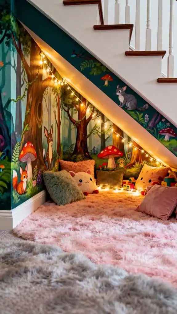 cozy imaginative hideaway space