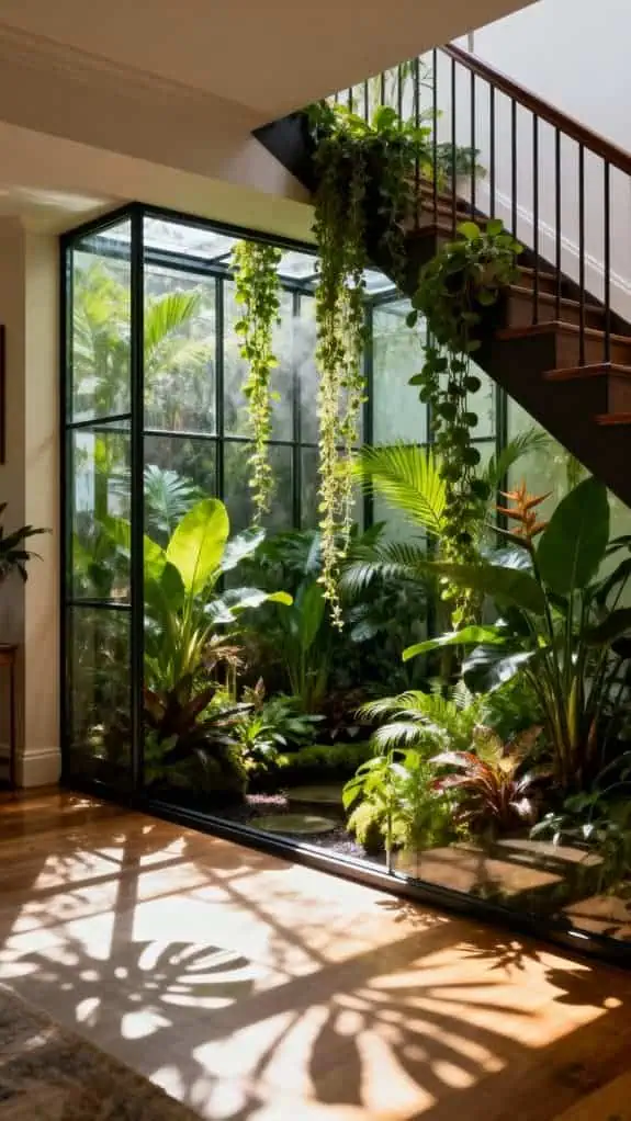 cozy indoor plant haven