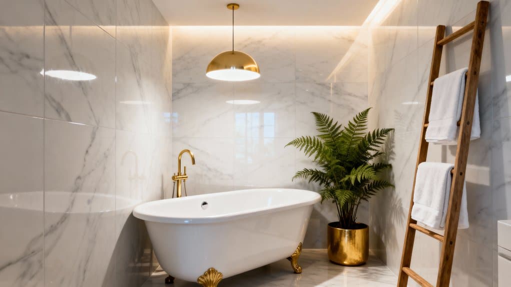 cozy small bathroom designs