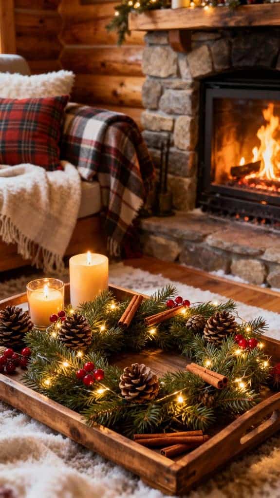 cozy winter cabin decor