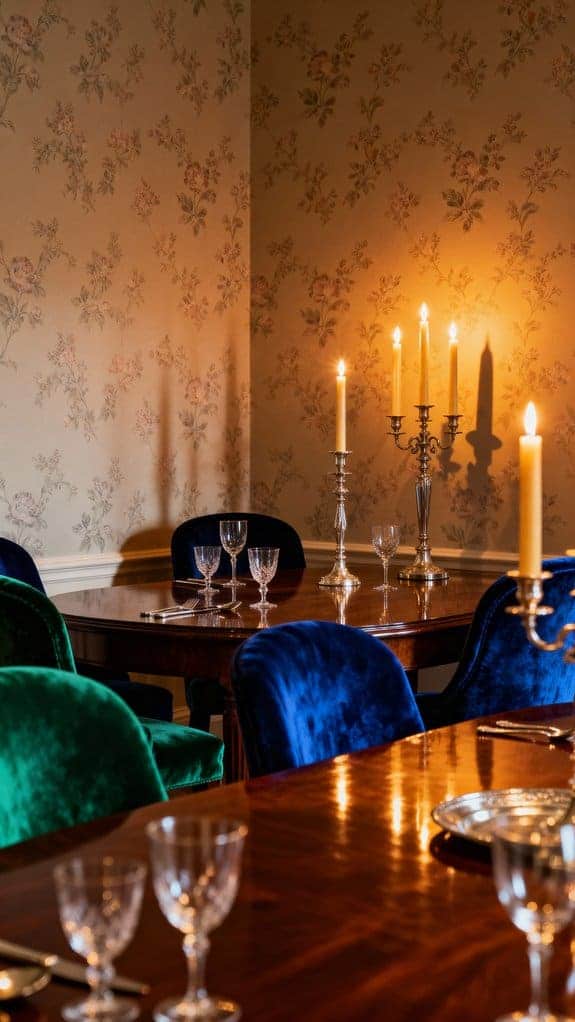 elegant candlelit dining experience