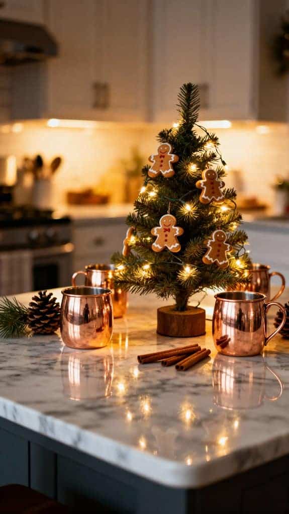 festive kitchen holiday charm