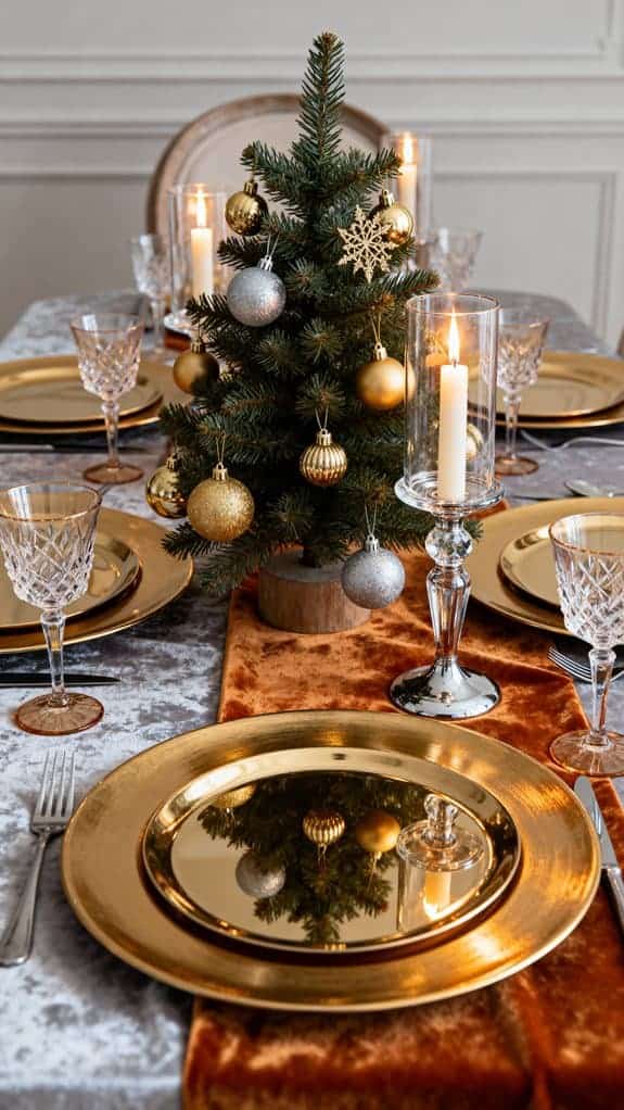 holiday dining room charm