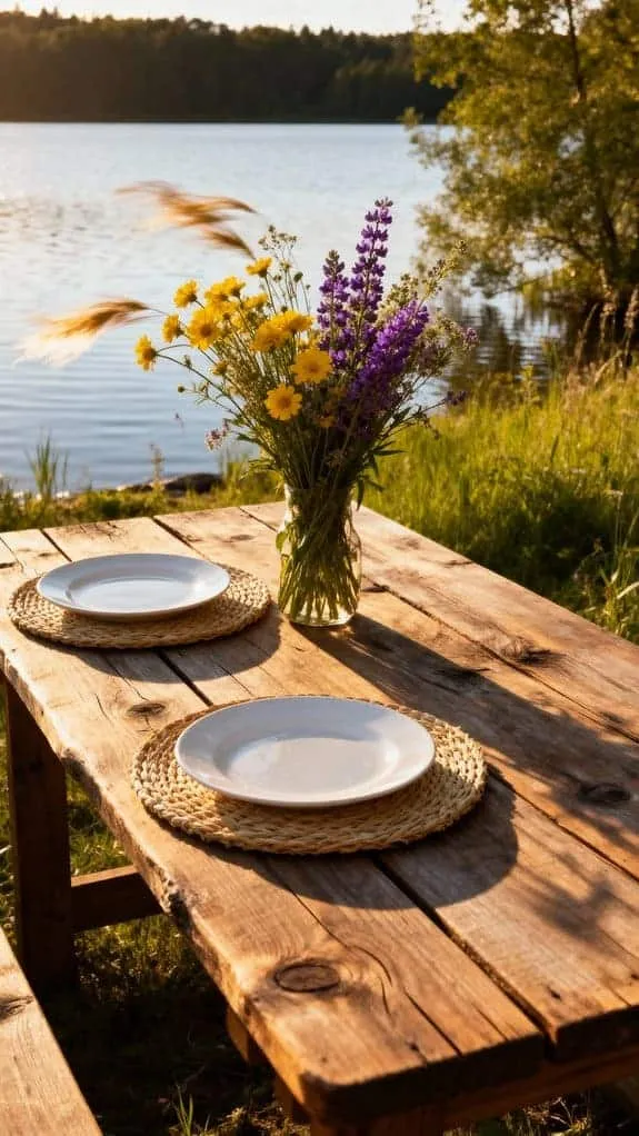 lakeside gatherings with charm