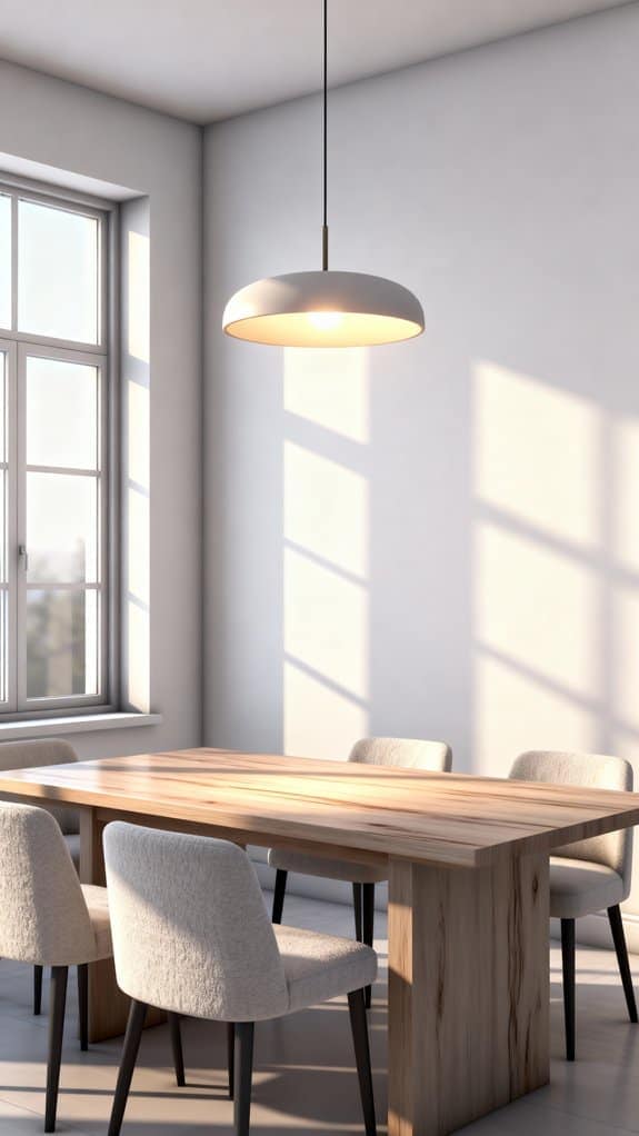 modern minimalist dining room