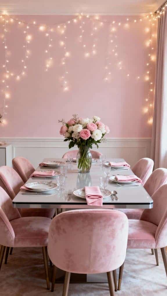 pastel dining room bliss