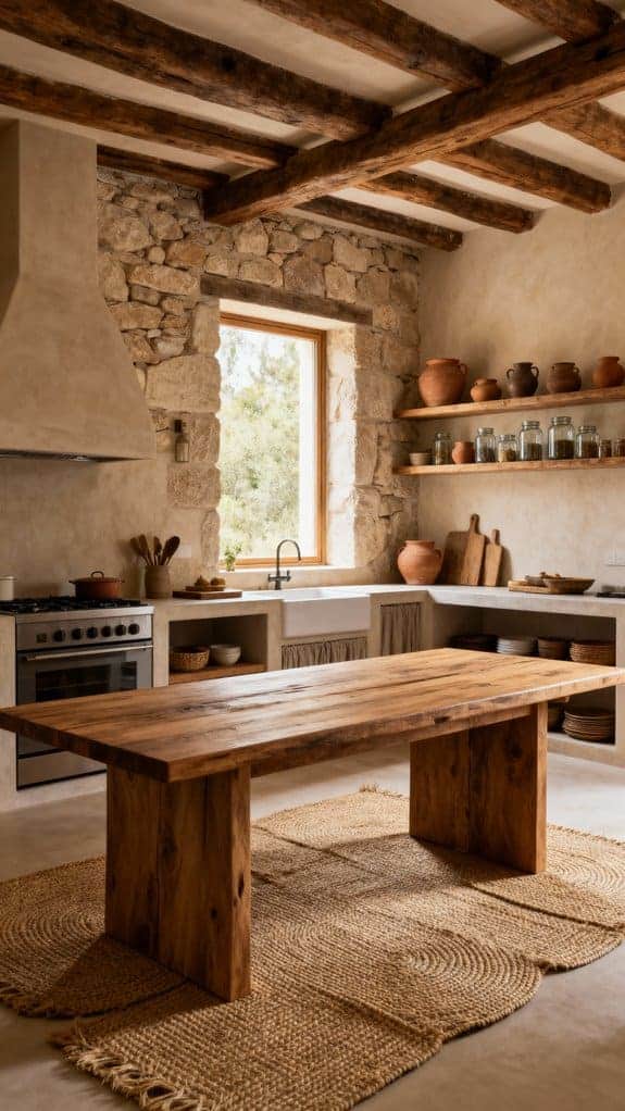 rustic charm and warmth