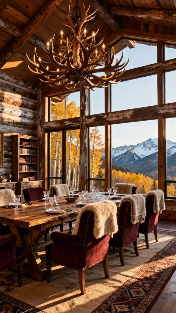rustic elegance and warmth
