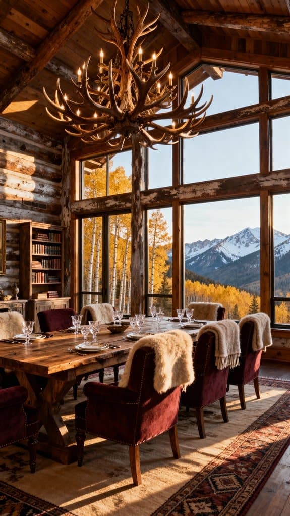 rustic elegance and warmth