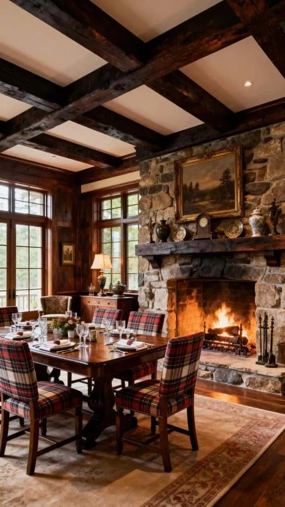 rustic elegance with plaid