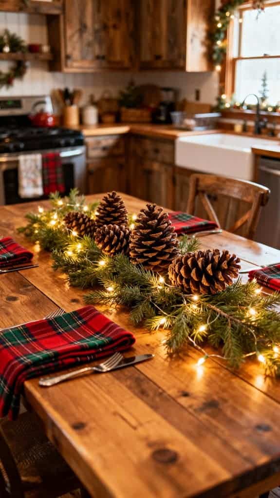 rustic farmhouse table centerpiece
