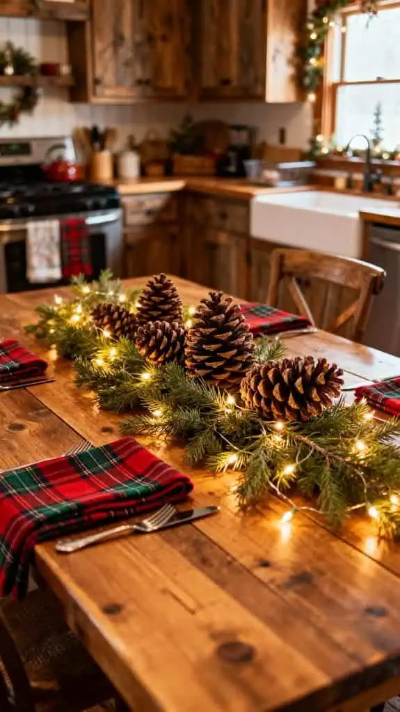 rustic farmhouse table centerpiece