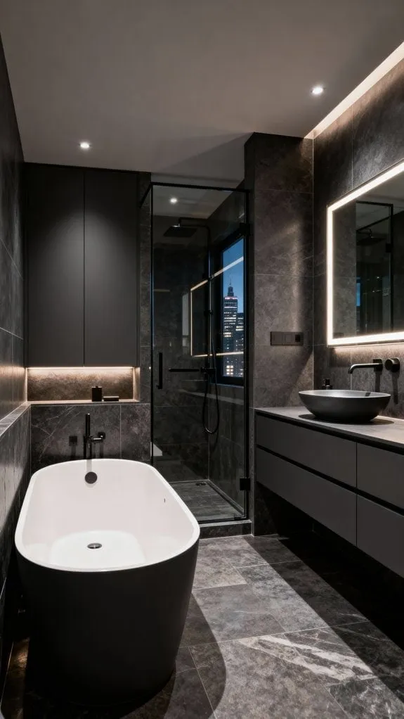 sophisticated slate gray sanctuary