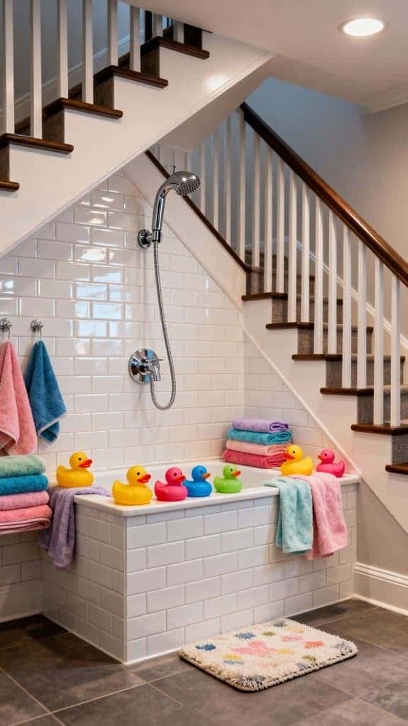 stylish dog wash spa