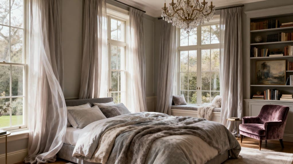 stylish restful bedroom decor